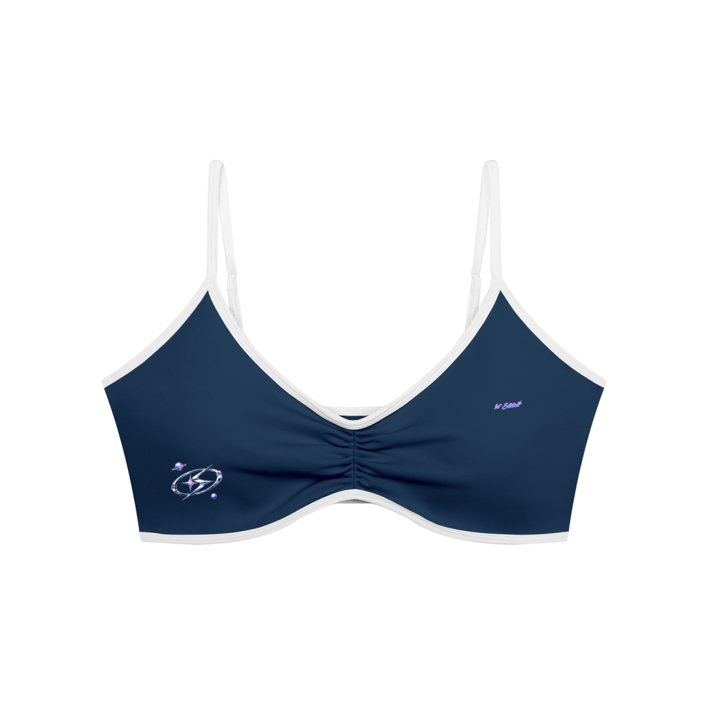First Orbit Women’s Ruched V-Neck Top