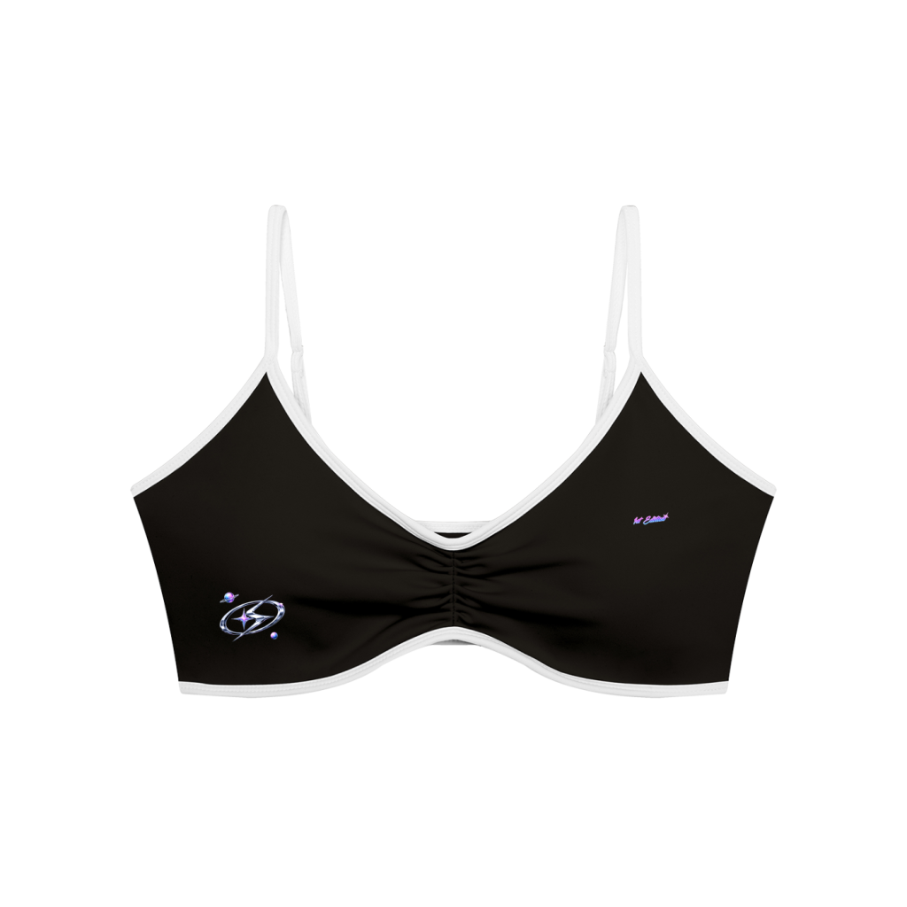 First Orbit Women’s Ruched V-Neck Top